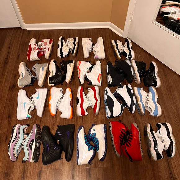 Jordan Retro Jordans 4 6 10 11 12 13 low high Nike Air Force 1 AIr Max 97 - Picture 4 of 11